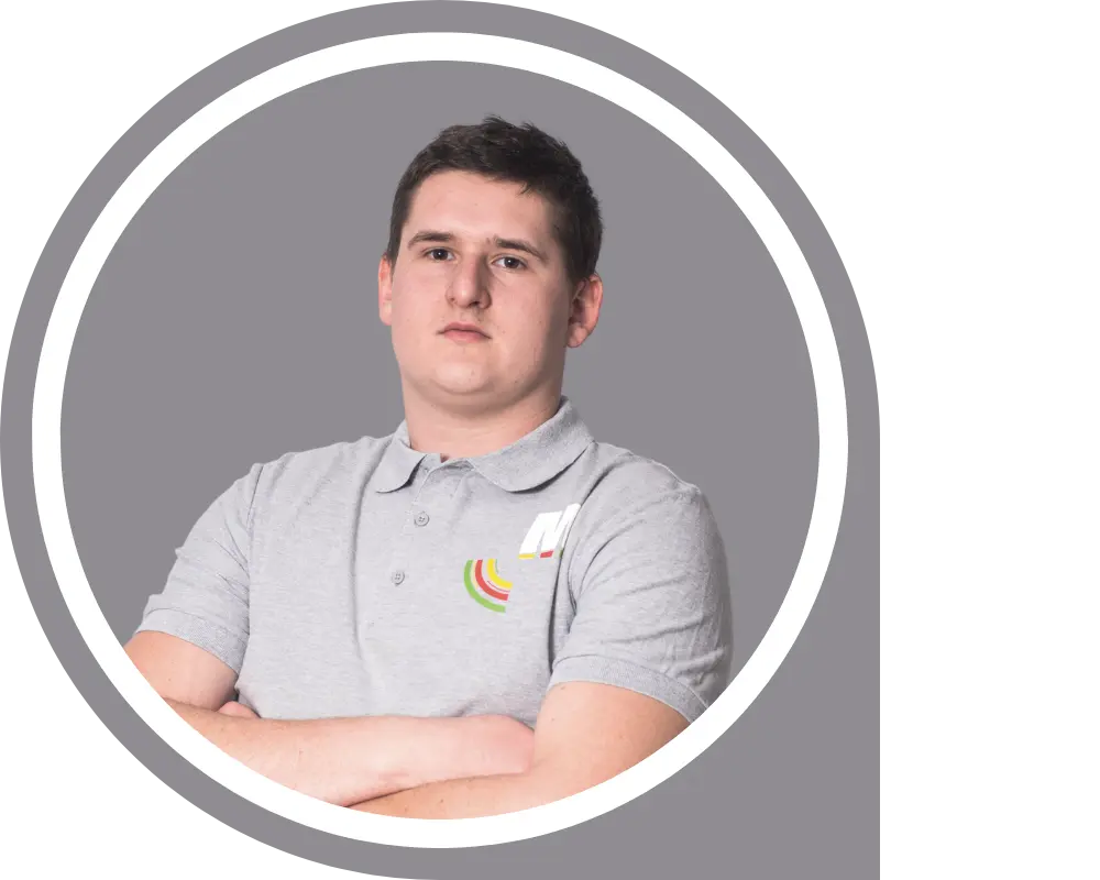 Pracownik MULTIPLAY Paweł Onyśków